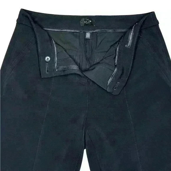 White House Black Market Womens The Slim Ankle Pants Size 2 Black - Picture 8 of 10